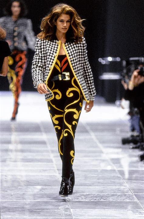 90s versace yellow corset|Versace’s Most Iconic Runway Looks From the ’90s .